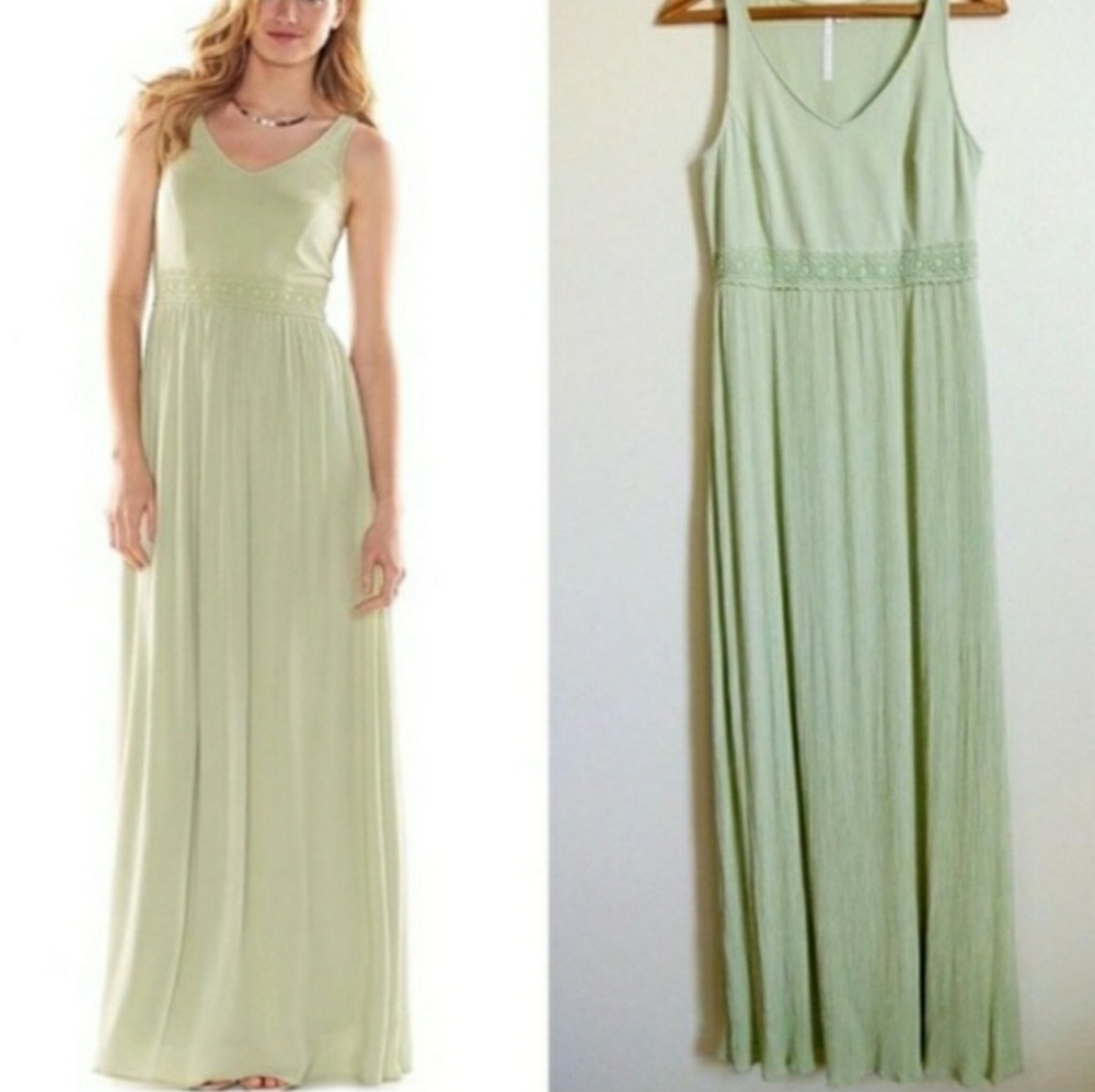 Lauren Conrad Mint Green Maxi Dress